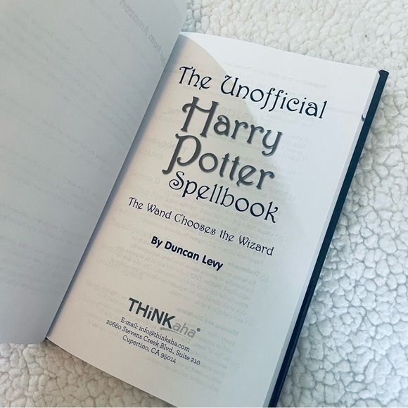 The Unofficial Harry Potter Spell Book - 2nd Edition -  Hardcover - Picture 3 of 10